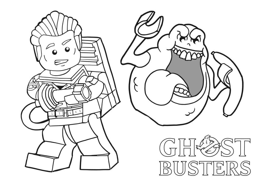 Ausmalbilder Ghostbusters - Malvorlagen zum Ausdrucken