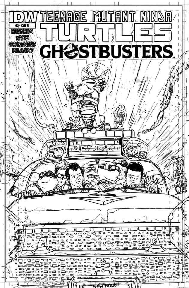 Disegni da colorare Ghostbusters