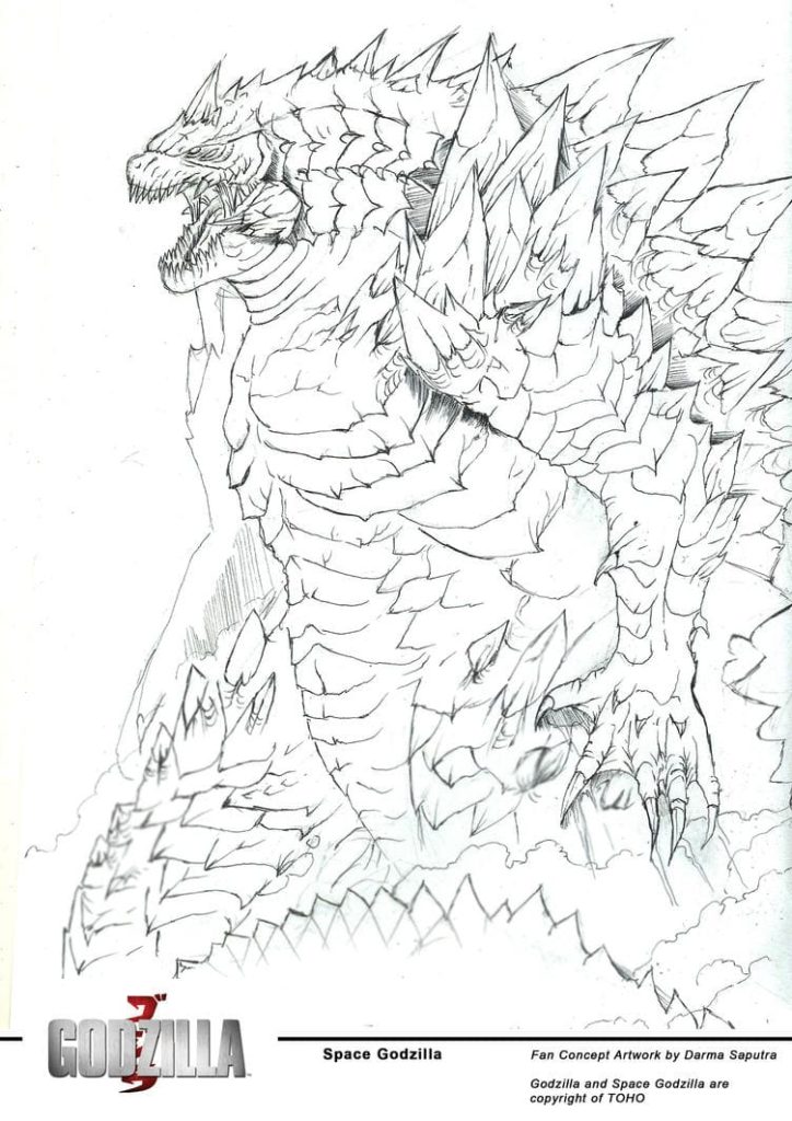 Disegni da colorare Godzilla