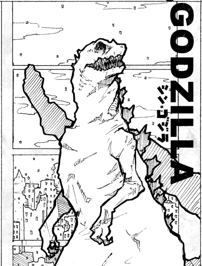 Coloriage Godzilla