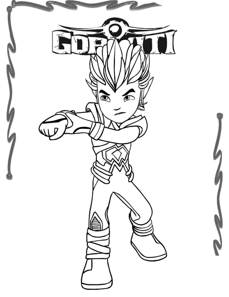 Gormiti Coloring pages. Download and print for free