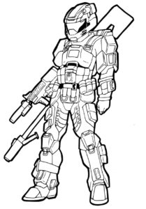 halo coloring pages  90 printable coloring pages