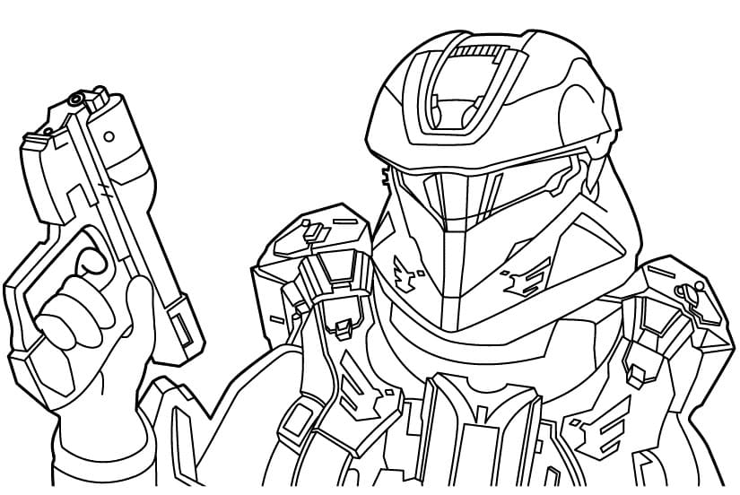 Dibujos de Halo para colorear