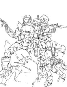 halo coloring pages  90 printable coloring pages