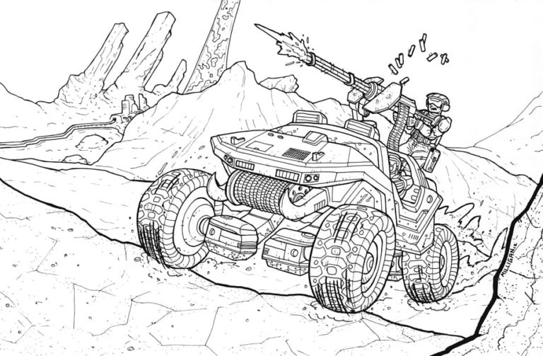 Halo Coloring Pages - 90 Printable Coloring Pages