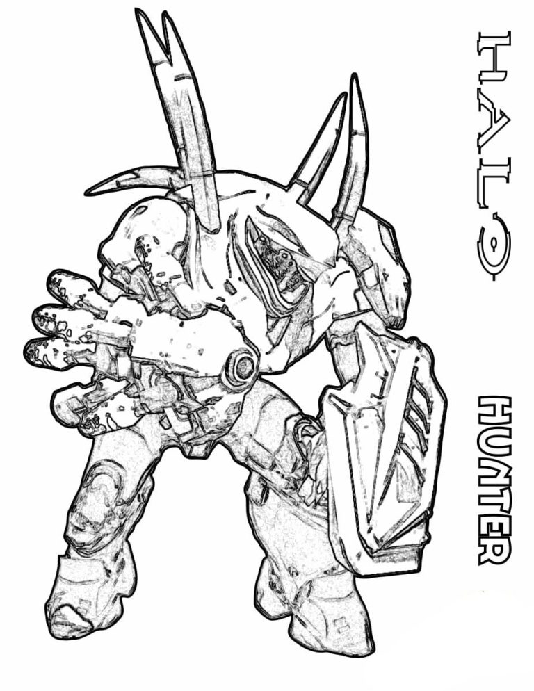 Halo Coloring Pages - 90 Printable Coloring Pages