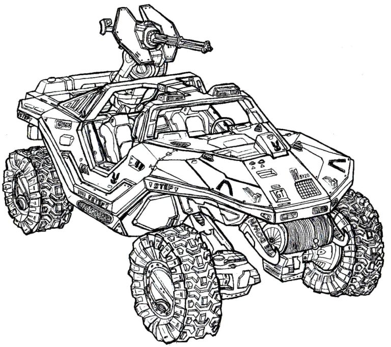 Halo Coloring Pages - 90 Printable Coloring Pages