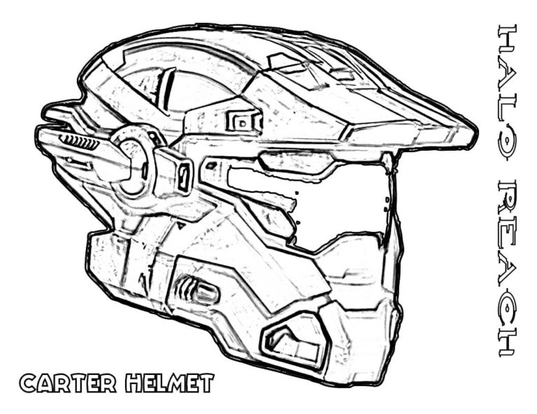 Halo Coloring Pages - 90 Printable Coloring Pages
