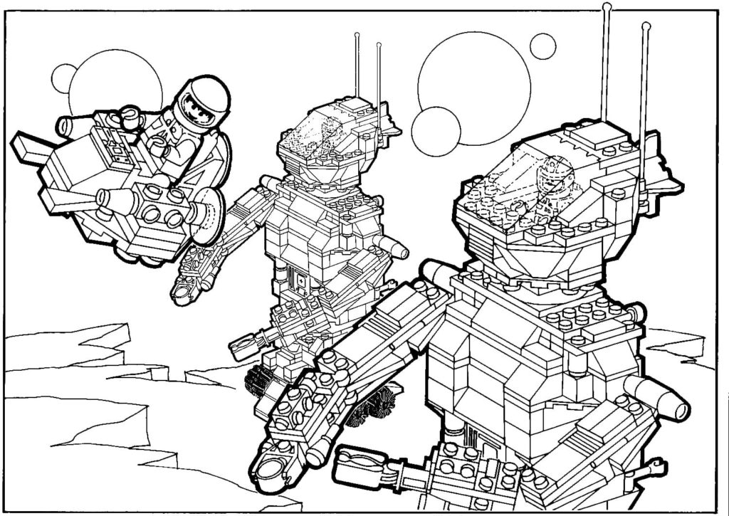 Lego Star Wars coloring pages