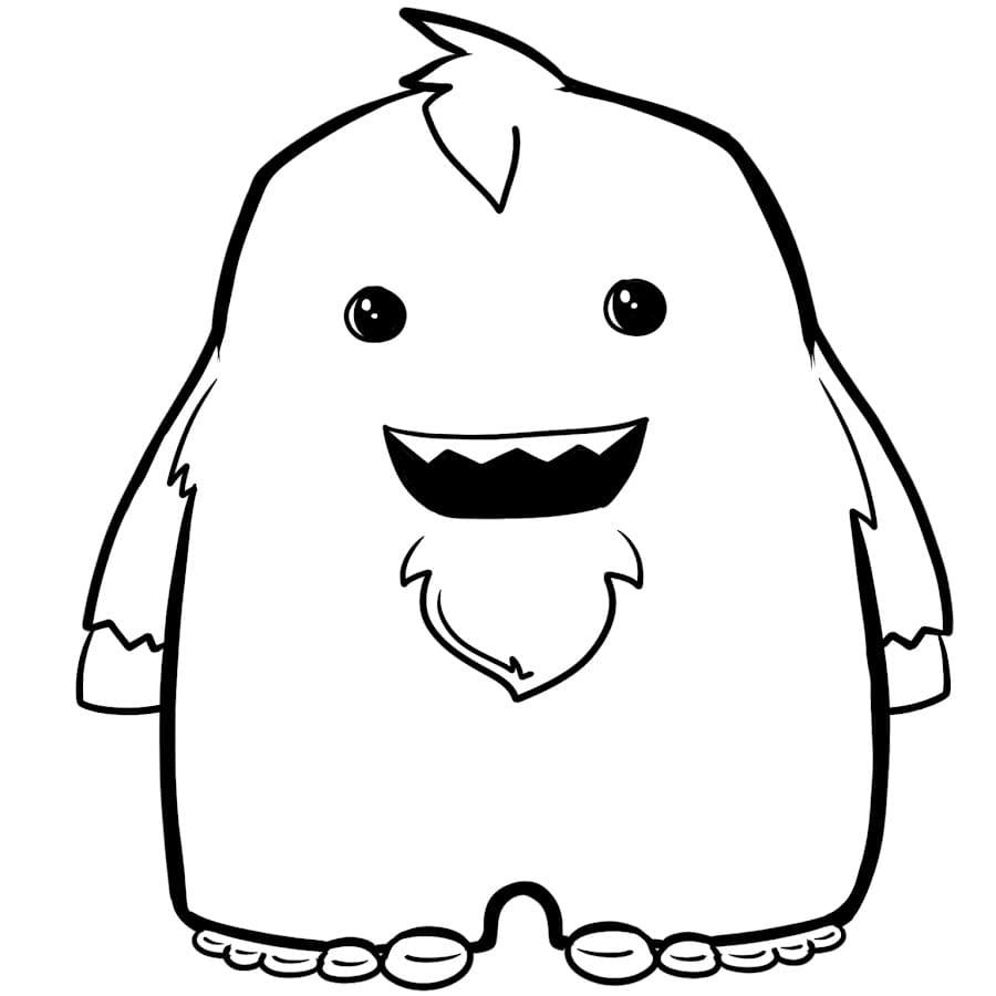 Monster Coloring pages