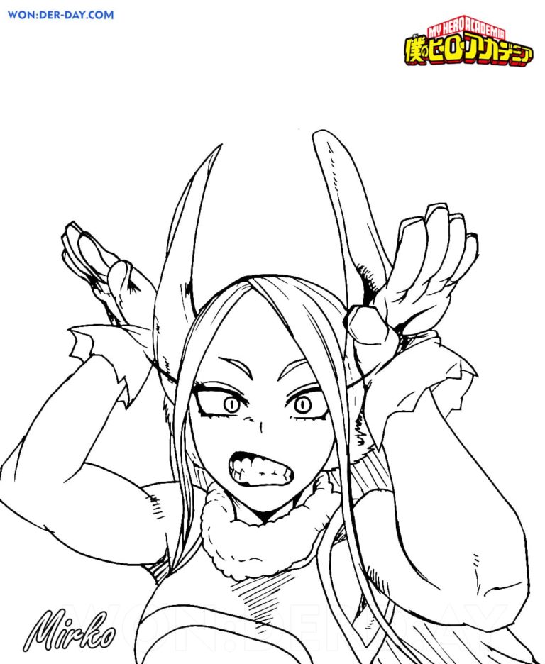 My Hero Academia Coloring Pages. 100 Free Coloring Pages