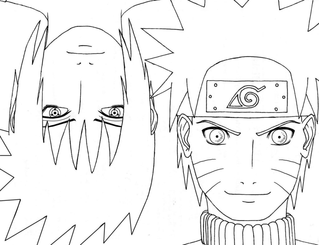 Desenho de Sasuke Uchiha 641 para colorir