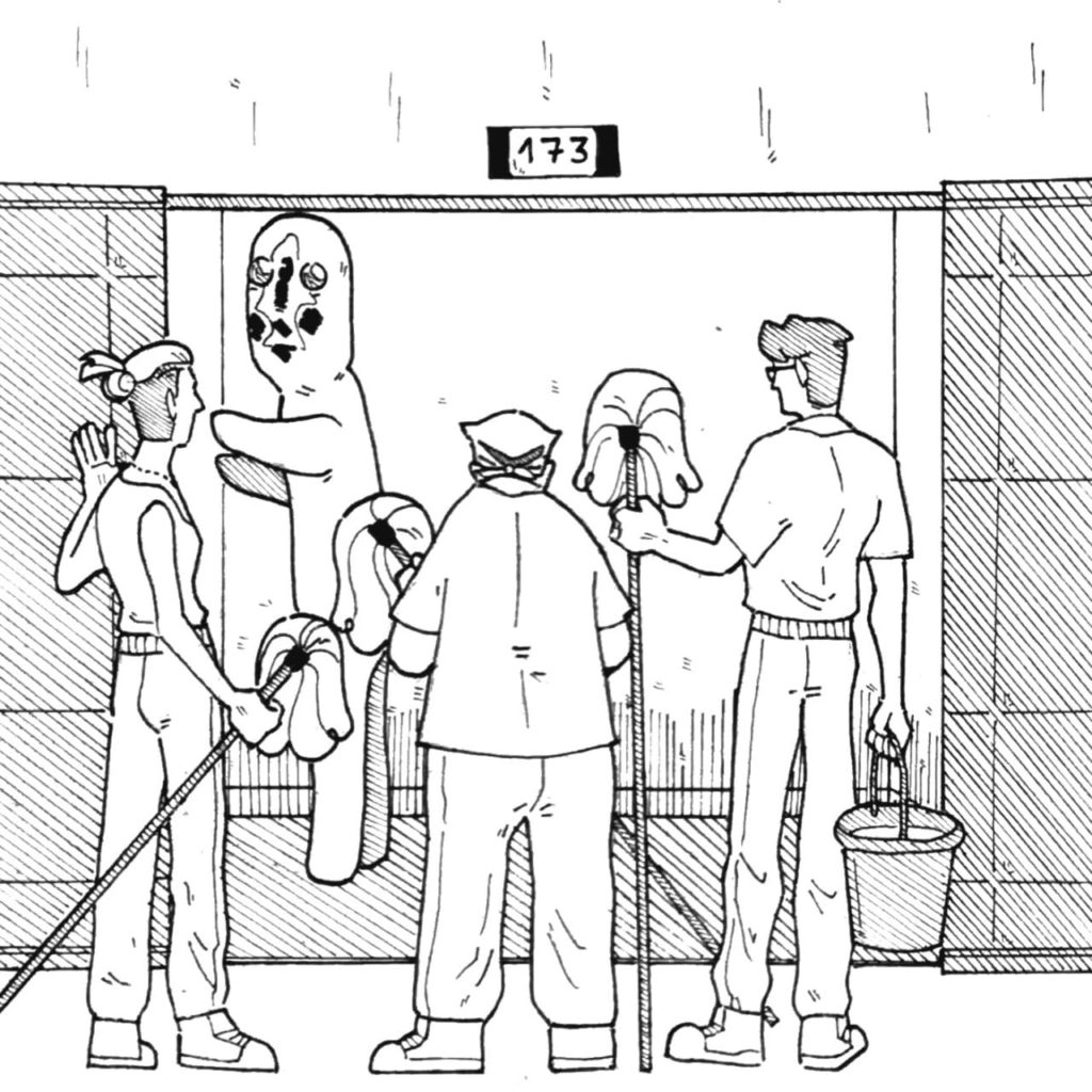 SCP-173 Coloring pages. 