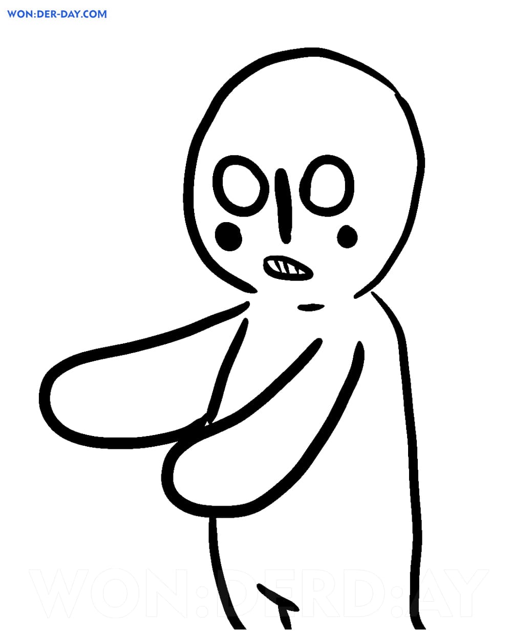 SCP-173 Blank Template - Imgflip