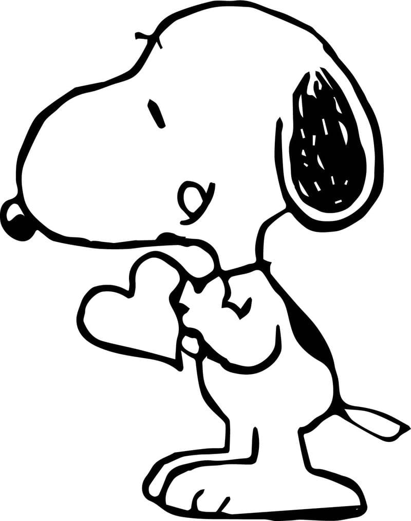 Disegni da colorare di Snoopy