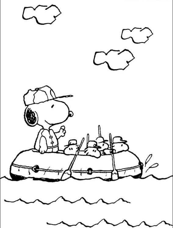 Disegni da colorare di Snoopy
