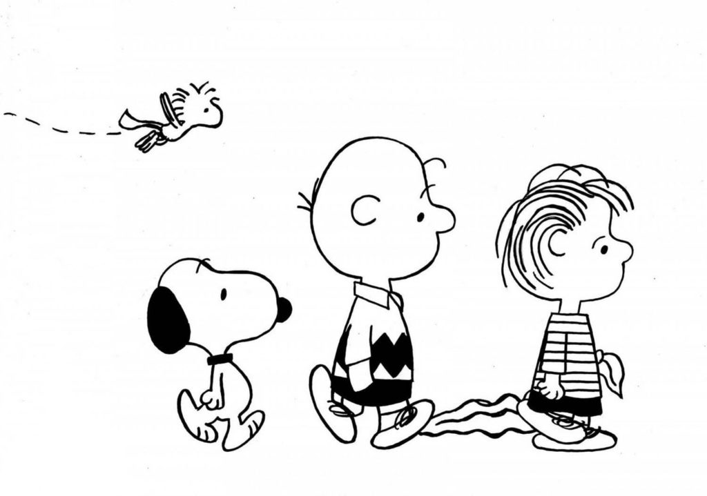 Ausmalbilder Snoopy