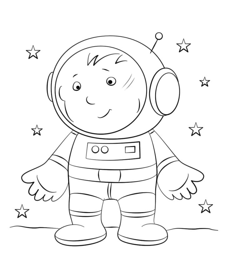 Space Coloring pages. 100 Printable Colorings pages