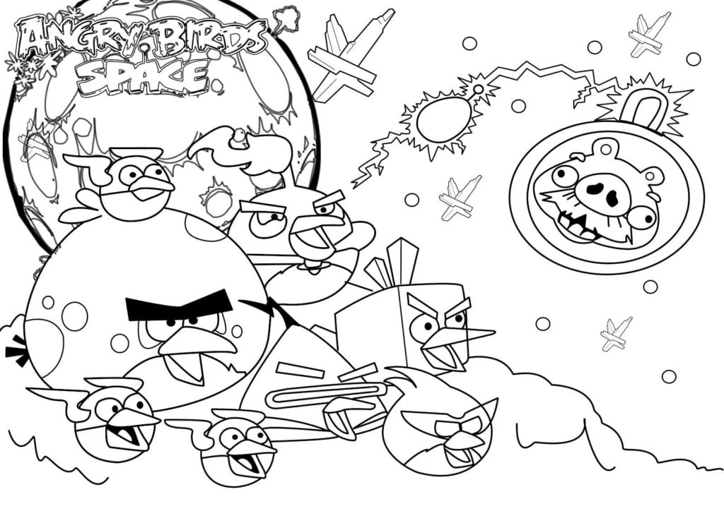 Coloriage Espace