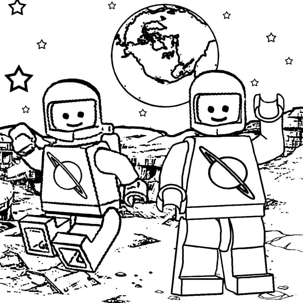 Space Coloring pages. 100 Printable Colorings pages