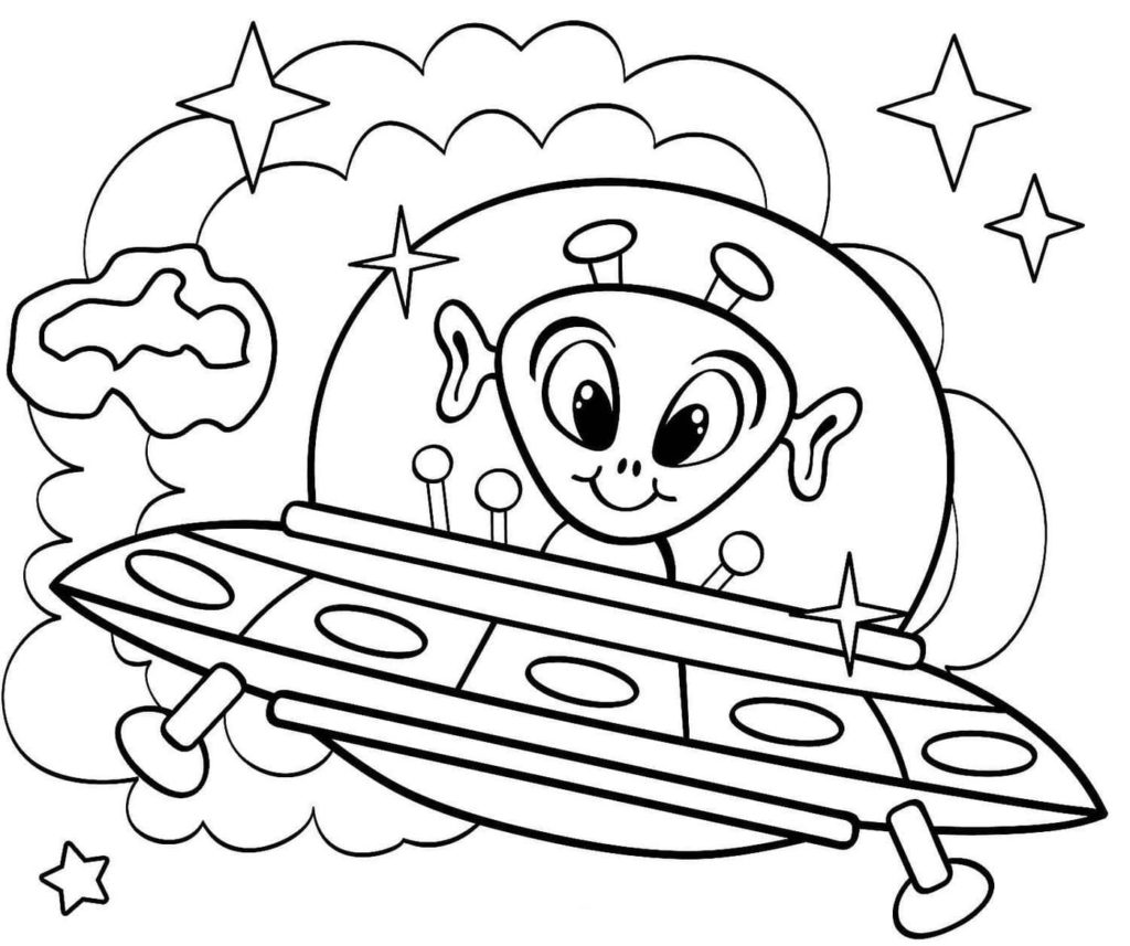 Space Coloring pages. 100 Printable Colorings pages