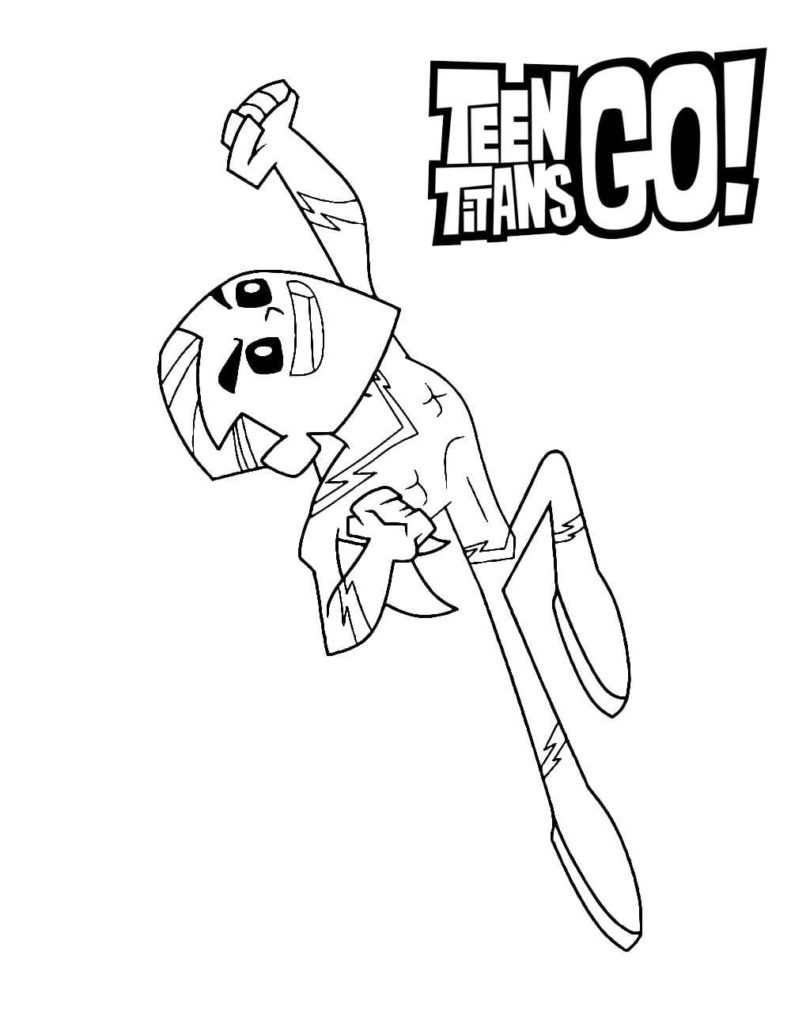 Ausmalbilder Teen Titans Go