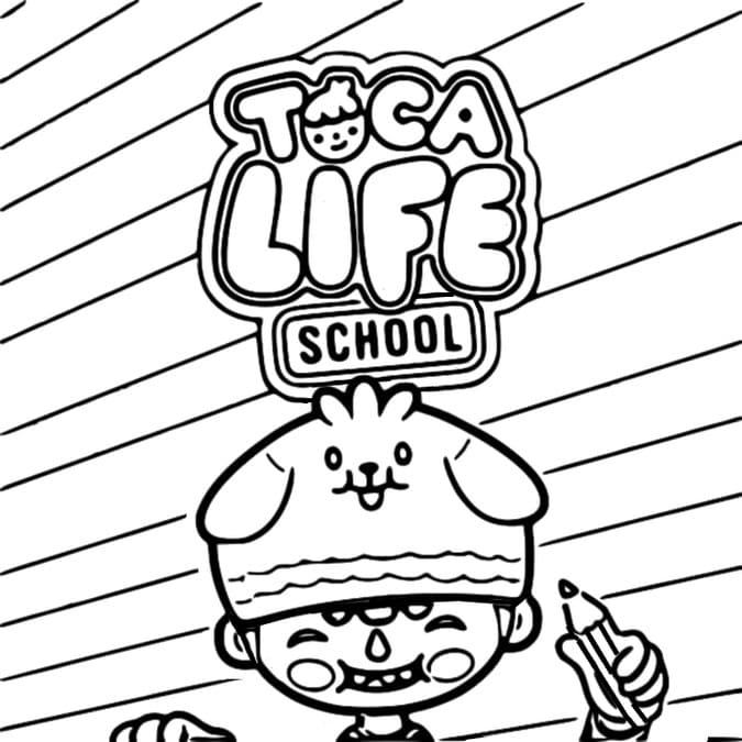 Toca Boca Life coloring pages