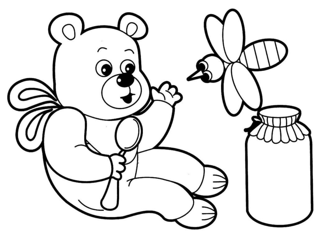Dibujos para colorear para Bebés