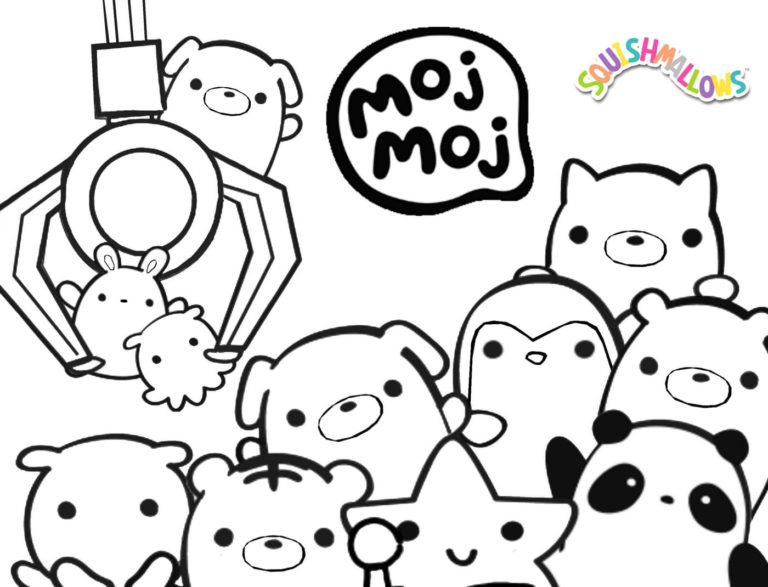 Squishmallows coloring pages - Printable coloring pages