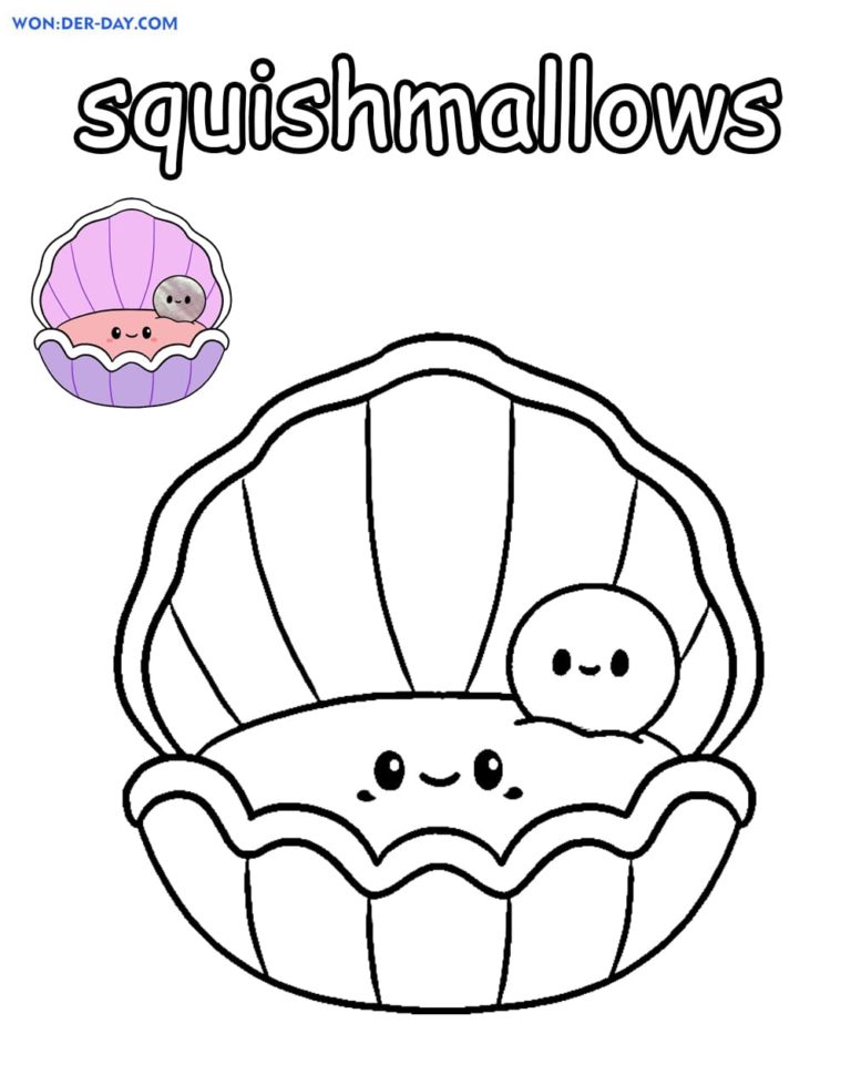 Printable Squishmallow Coloring Pages Customize and Print