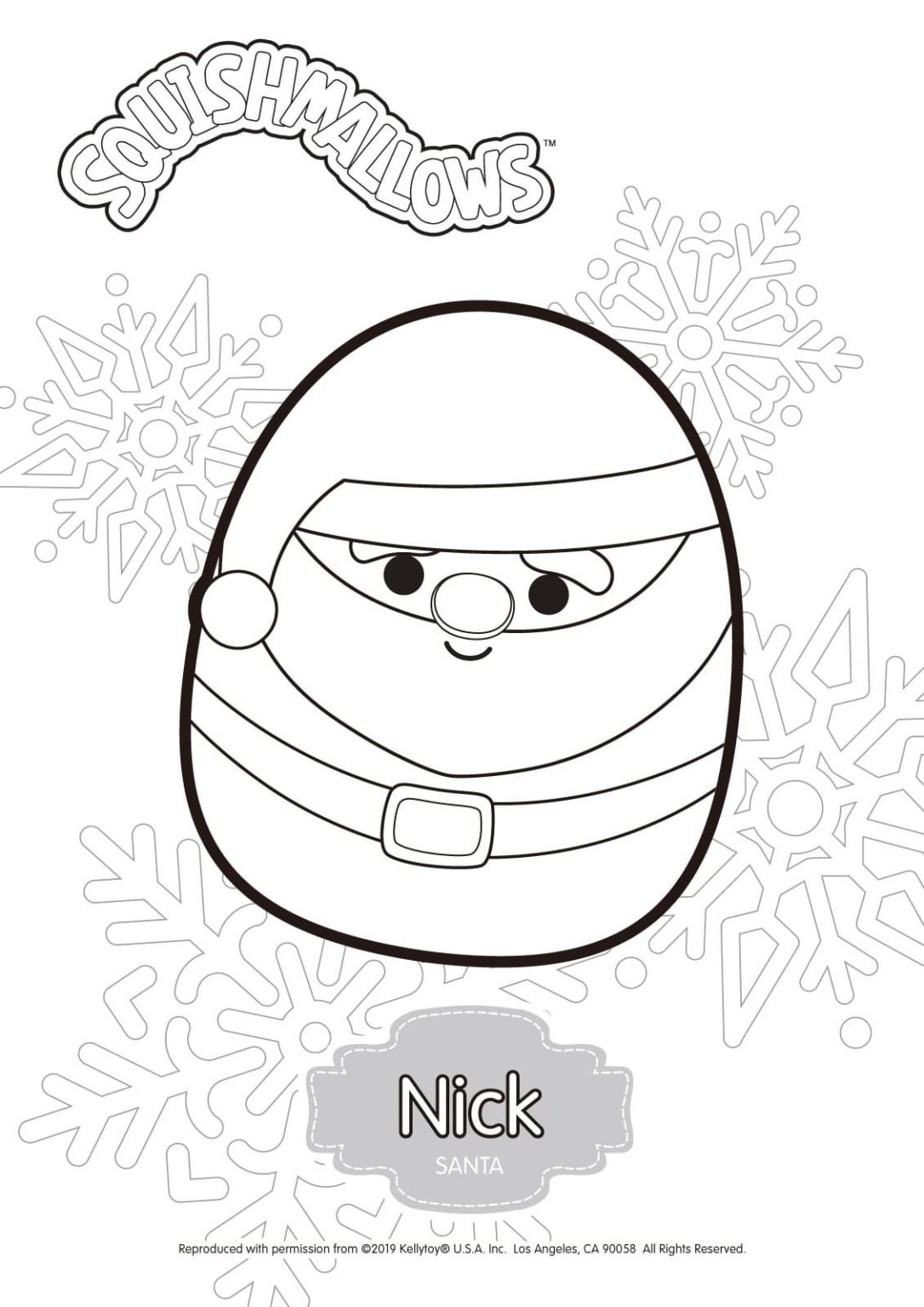 squishmallows coloring pages printable coloring pages