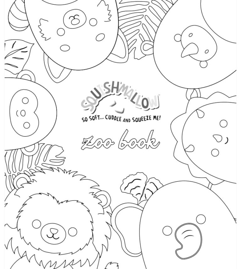 Squishmallows coloring pages Printable coloring pages