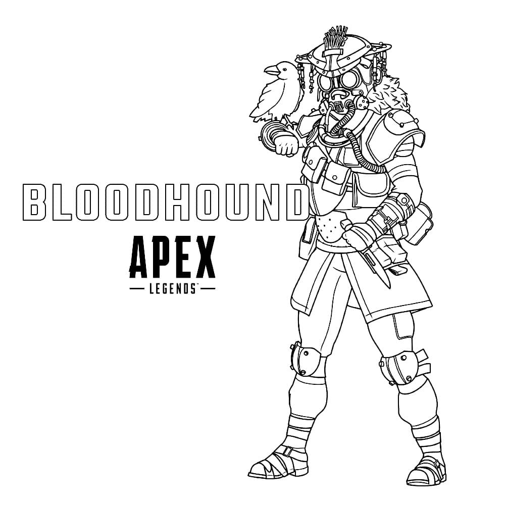 Dibujos de Apex Legends para colorear