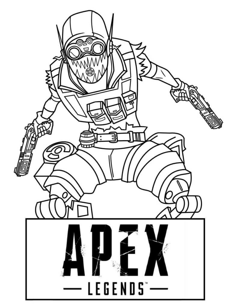 Desenhos de Apex Legends para colorir