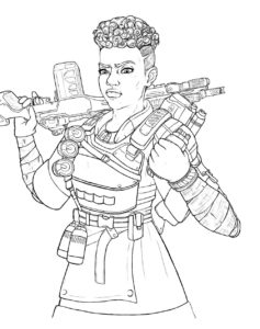 Apex Legends coloring pages - 80 Printable coloring pages