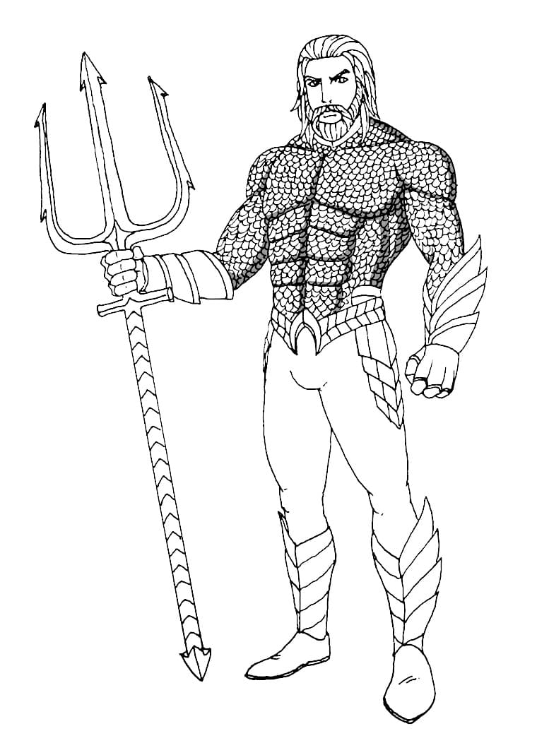 Aquaman Movie Coloring Pages