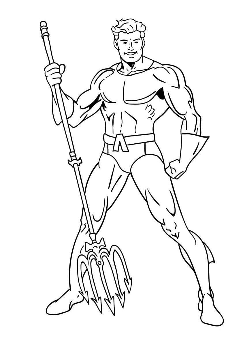 Aquaman coloring pages - Free coloring pages | WONDER DAY — Coloring pages  for children and adults