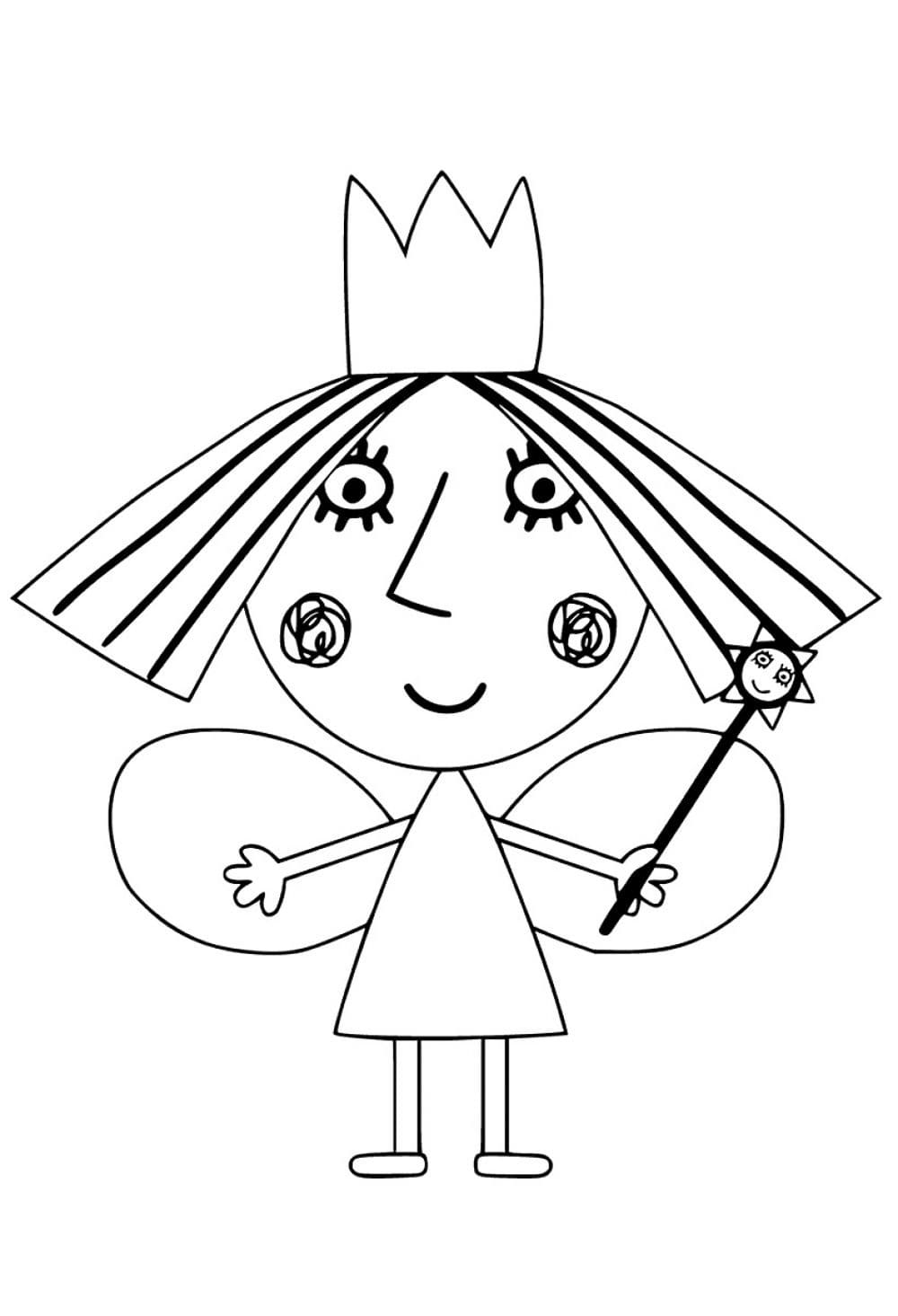 Ben and Holly coloring pages Printable coloring pages