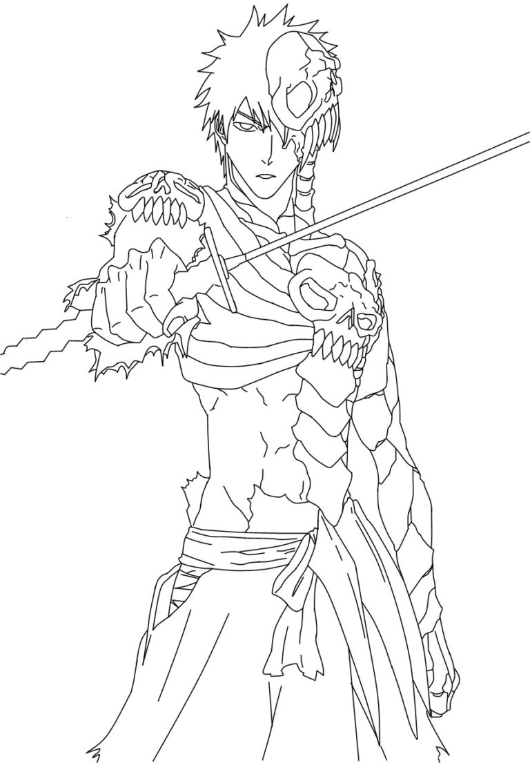 Bleach coloring pages - 90 Printable coloring pages