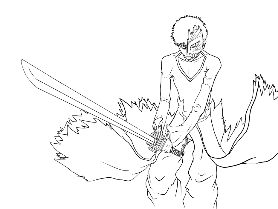 Bleach coloring pages