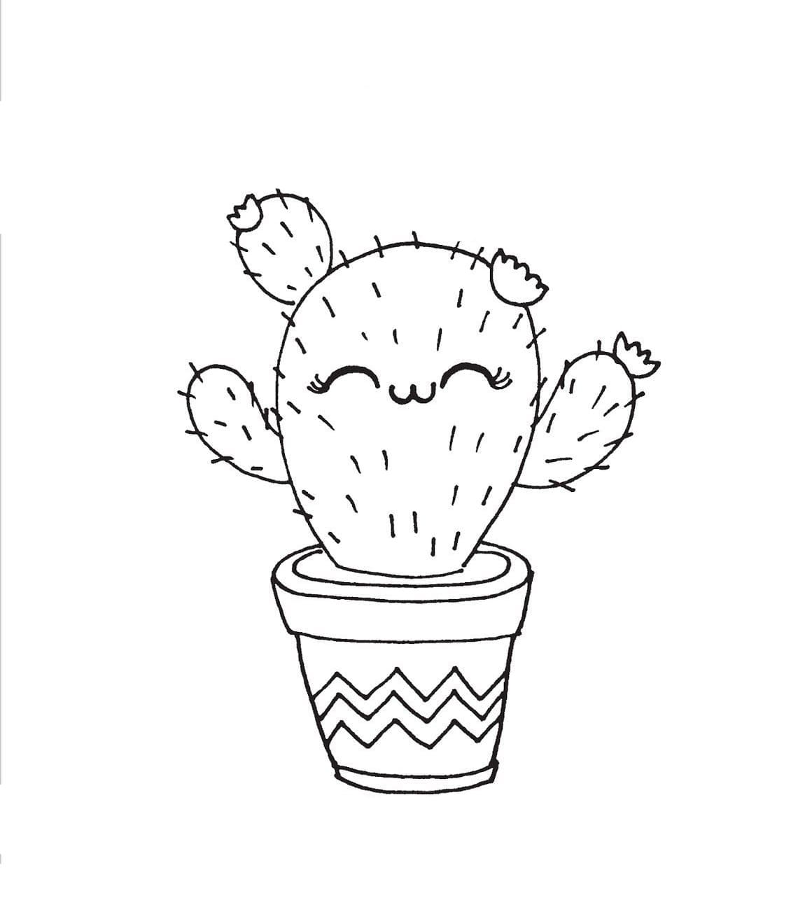 Ausmalbilder Kaktus - 100 Malvorlagen zum Ausdrucken