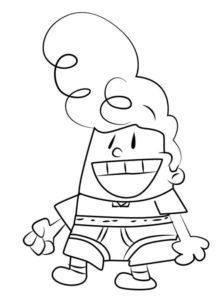 Captain Underpants coloring pages - Printable coloring pages