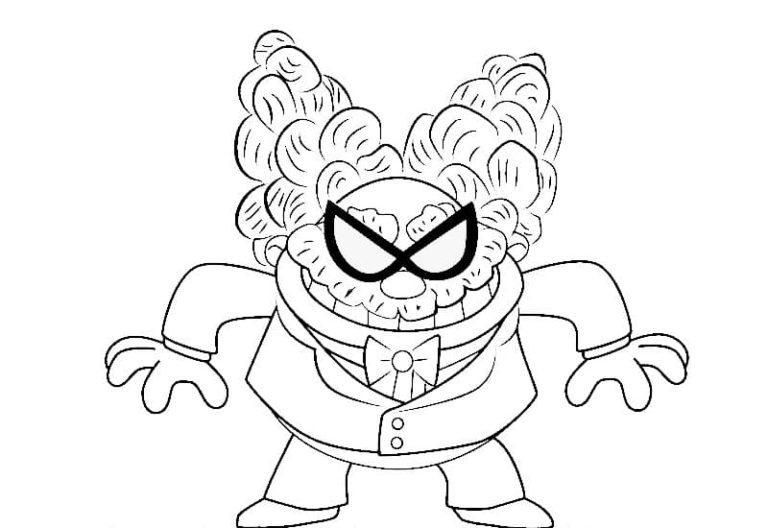 Captain Underpants coloring pages - Printable coloring pages