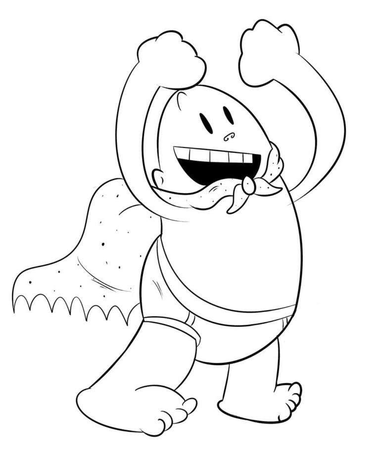 Captain Underpants Coloring Pages - Printable Coloring Pages