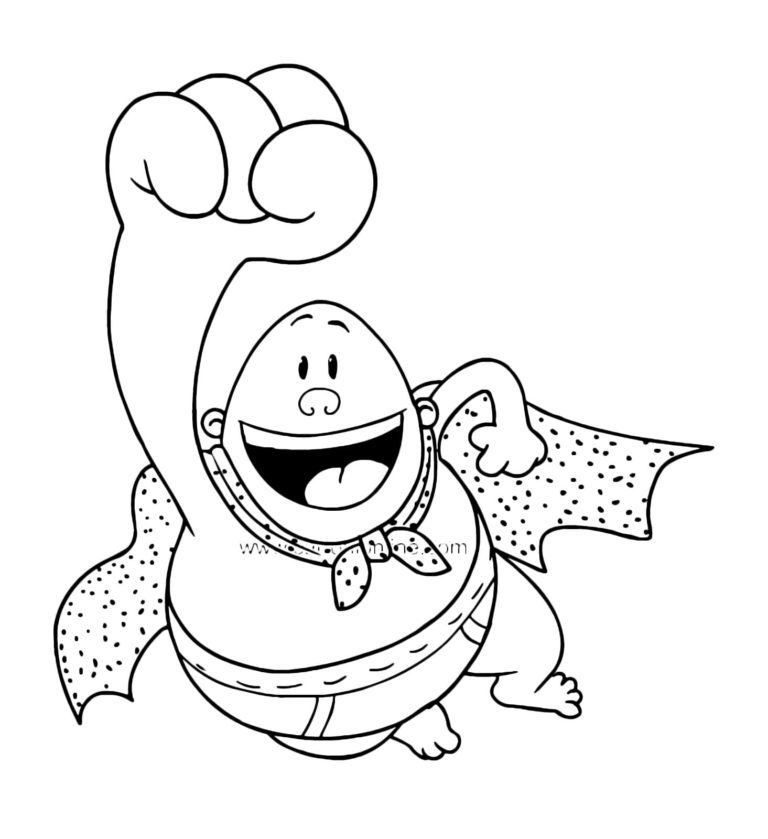 Captain Underpants coloring pages - Printable coloring pages