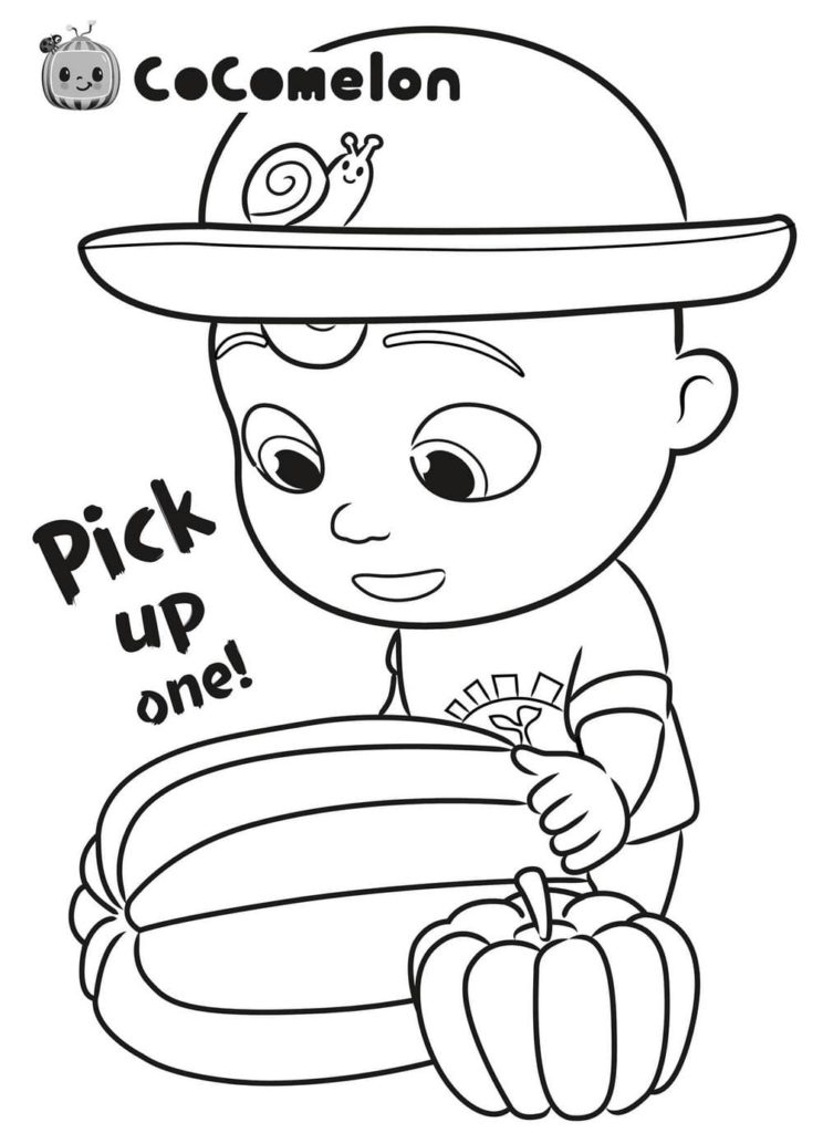 Cocomelon Coloring pages