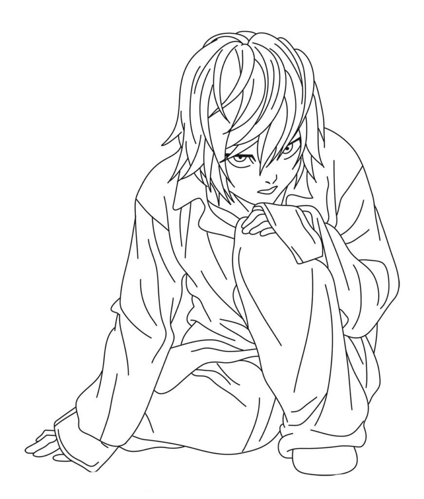 Death Note Coloring Pages