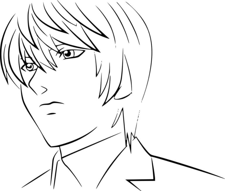 Death Note Coloring Pages - Best coloring pages | WONDER DAY — Coloring