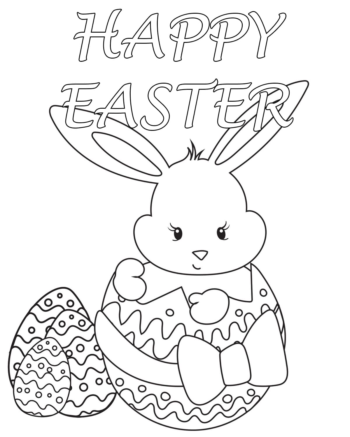 Easter coloring pages - 100 Coloring Pages for Kids