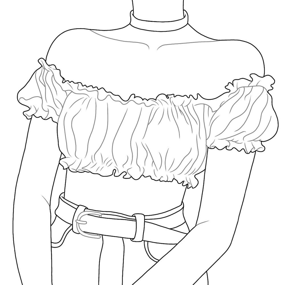 Fashion Coloring Pages - Print for free | WONDER DAY — Coloring pages for  children and adults